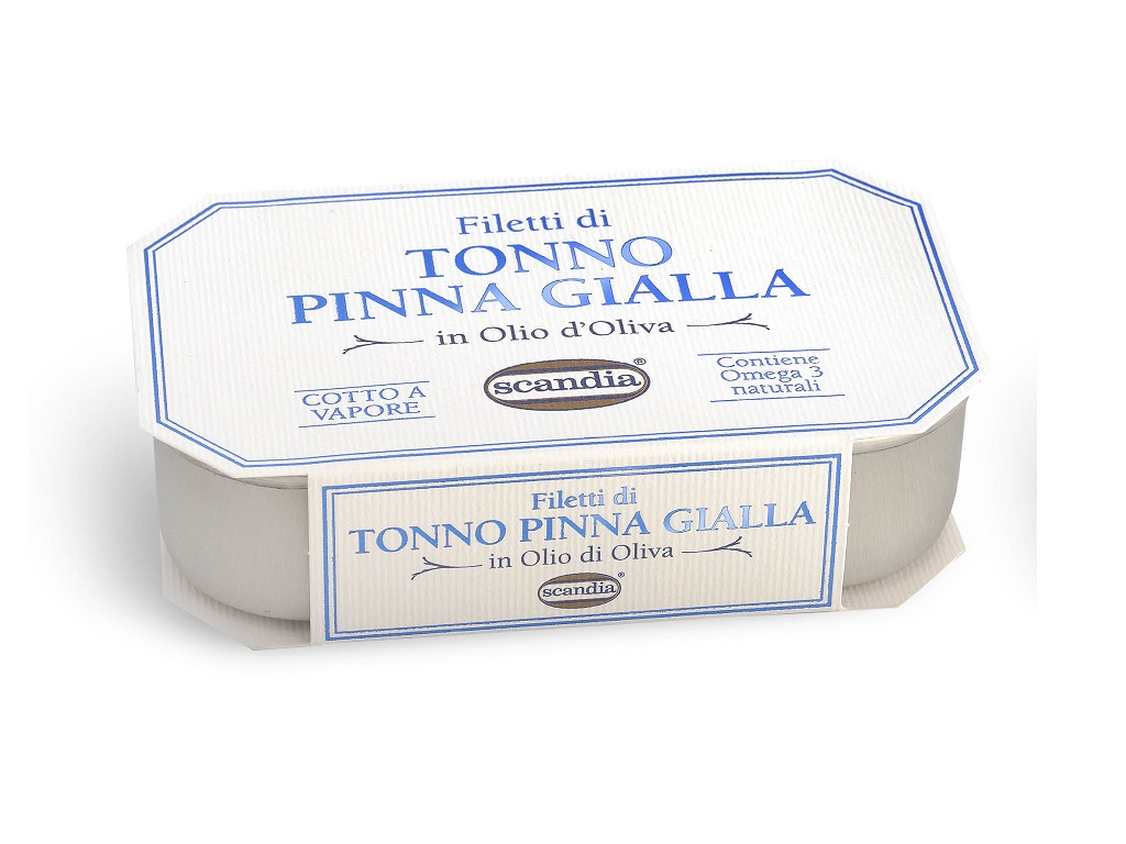 Filetti di Tonno a Pinne Gialle in olio di oliva - Scatoletta